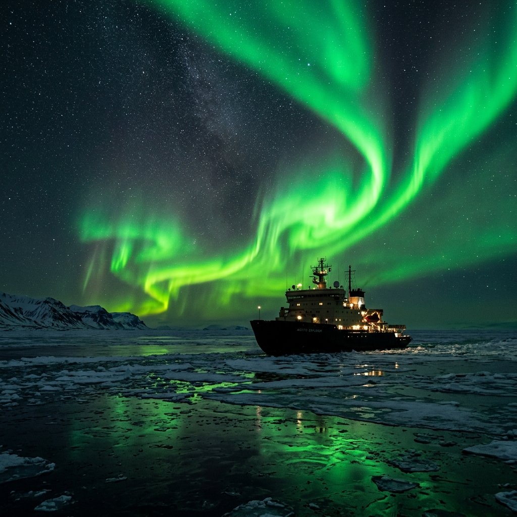 Northern Lights With Ice Breaker Cruise